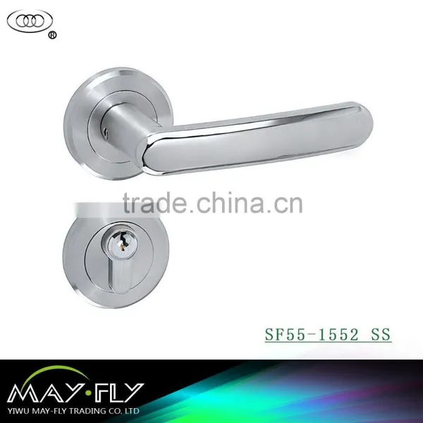High-quality TRI-CIRCLE Stainless Steel Wholesale Household Anti-theft Double Sided Door Handle Locks, Stainless Steel Handles photo-5