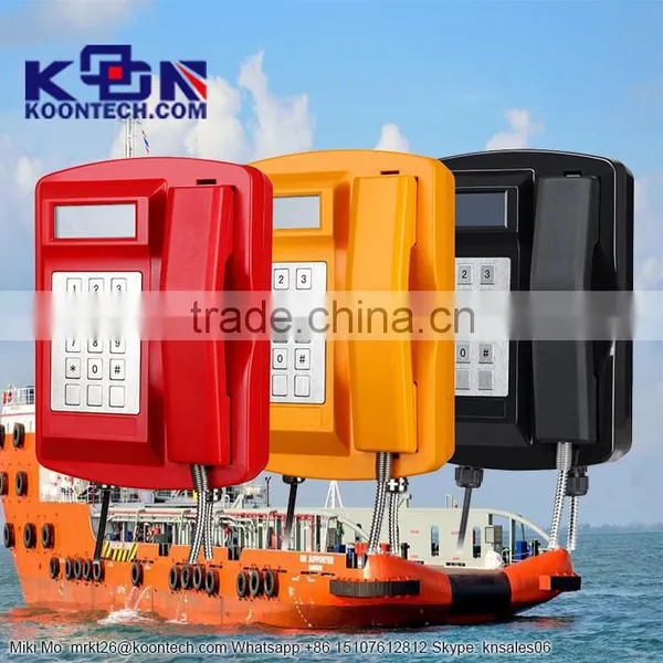 KNSP-18 Weatherproof Emergency Telephone Marien Telephone Emergency Button Home SOS Telephones photo-5