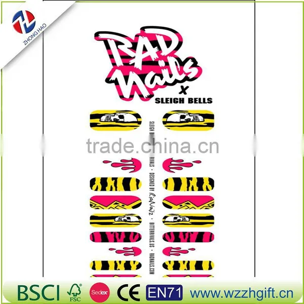 Water Transfer 3d Nail Art Sticker for Decoration photo-5