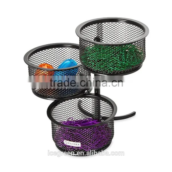 3-Tier Mesh Swivel Tower Sorter photo-2