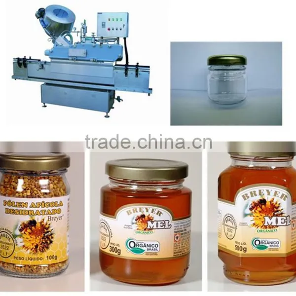 Automatic Capping and Lid-diamantle Machine Special Use of Wide Mouth Bottles photo-3