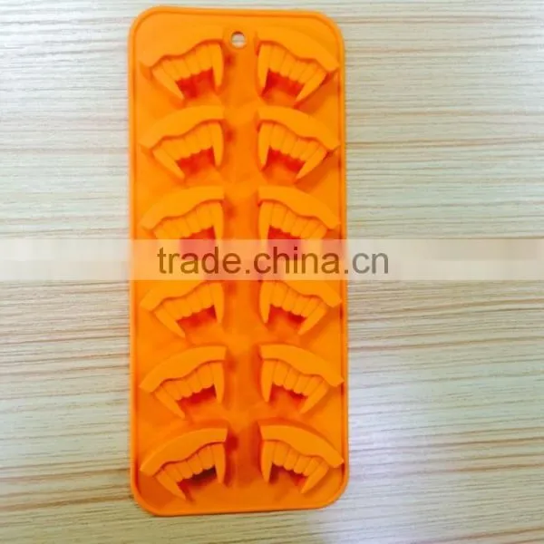 Halloween Molds Skull Silicone Ice Tray Mold photo-2