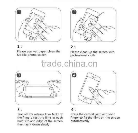 9h Hardness Tempered Glass Screen Protector for Iphone 6 6 Plus photo-6