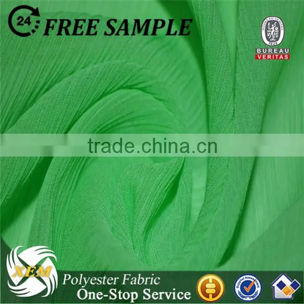 100% Polyester Crinkle Chiffon Fabric photo-6