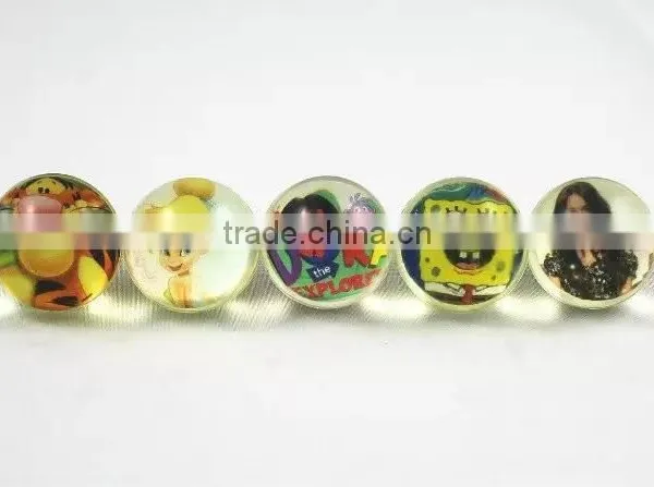 Promotional Toy Printed Paper Card China Manufacture Promotional Solid Rubber Ball Bouncing Balls Elasticity Balls photo-4