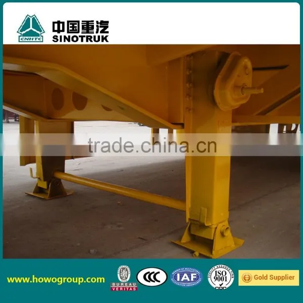 China Sinotruk Sidewall Container Semi Trailer photo-4