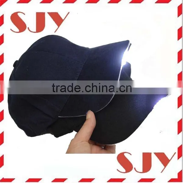 Hot Sale Dark See Different Led Flashing Baseball Caps With Built-in Led Light photo-4