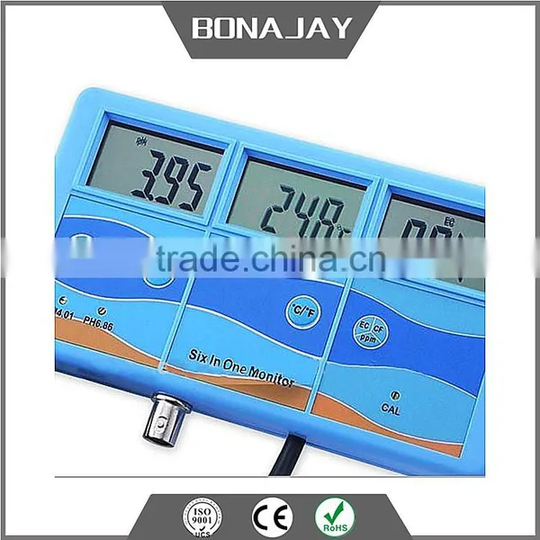 KL-027 6 in 1 Multi-parameter Water Quality Monitor,ph/EC/MV/CF/TDS Meter/Monitor photo-5