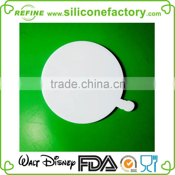 100% Food Grade Heat-resistant Round Shape Silicone Coffee/tea Cup Mat photo-3