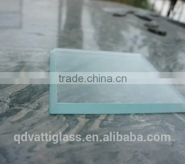 Factory Customized Clear Tempered Beveled Glass for Commercial Building photo-2