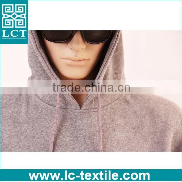 20% off New Products Top Level Trendy Gray Color Pullover Crop Hoodies With Silk Screen Print photo-2