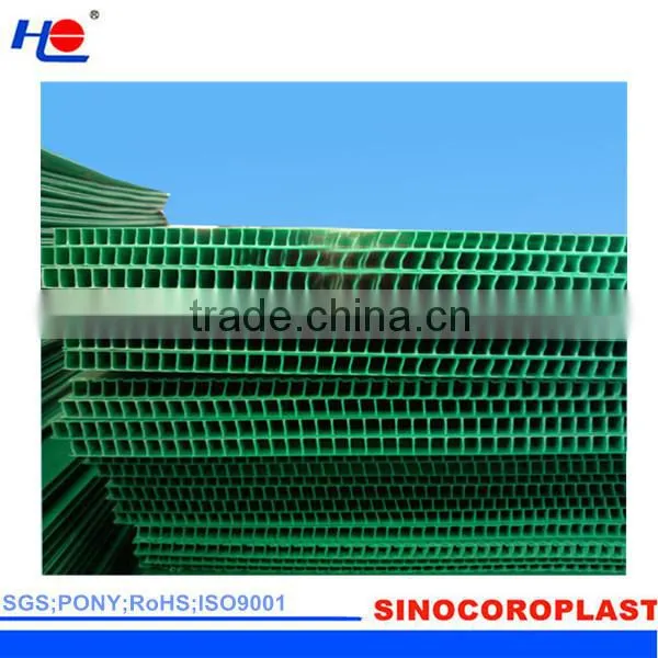 Pollution-free and Rigid Corrugated Plastic Bottle Separator Sheets photo-2