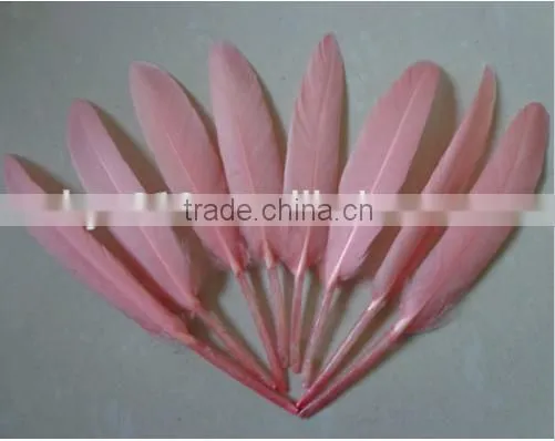 High-quality Beautiful Natural Goose Feather 10-15 Cm, Many Colors Availble photo-3