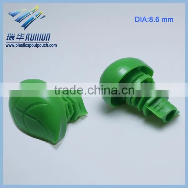 Cheap Plastic Leaf Shape Flexible Pacakging Pouch Spout photo-3