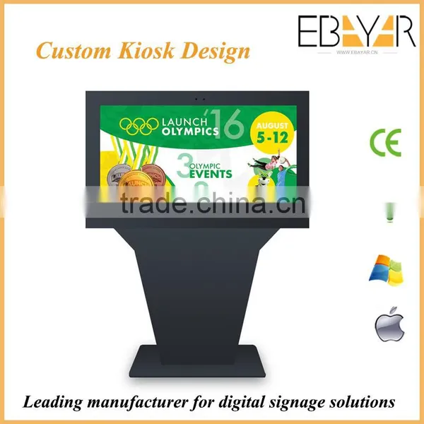 Outdoor Floor Standing Lcd Advertising Digital Signage Display