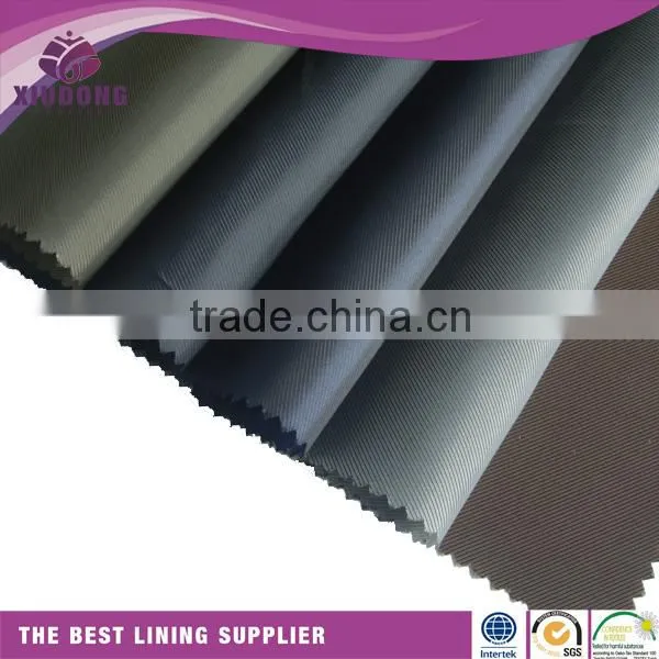 Hot Sale 100%Polyester Dobby Lining Fabric for Garment and Suit