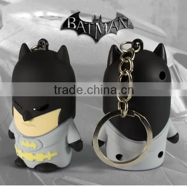 Custom Soft Pvc Batman Keychain photo-5