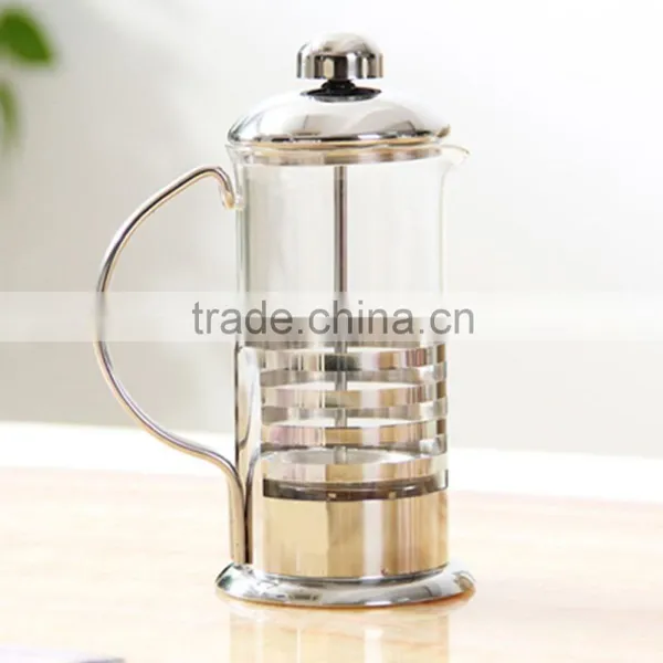 French Press Coffee & Tea Maker Complete Bundle 8-Cups, Best Coffee Press Pot With Heat Resistant Glass photo-2