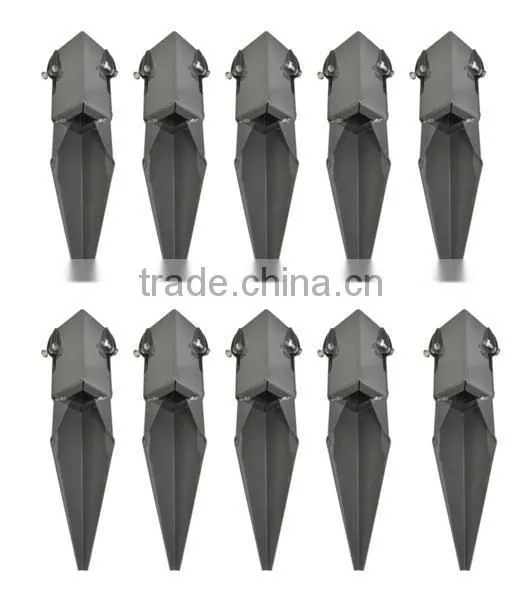 3" Repair Spur Bolt Grip Fence Support 75 mm Post Holder Like Metpost photo-2