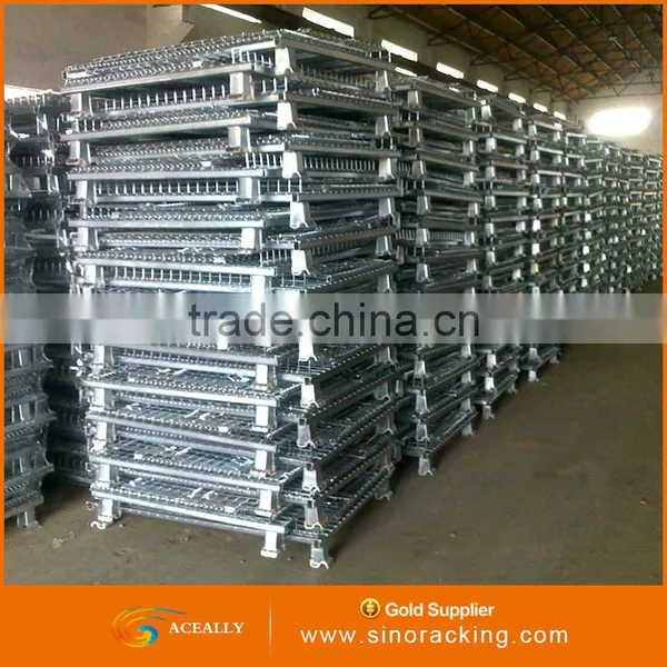 Pallet Logistic Collapsible Welded Wire Container photo-6