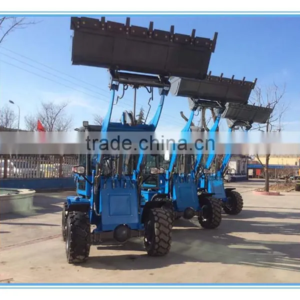 Big Cab Agricultural Mini Wheel Loader For Sale With 37KW Engine photo-4