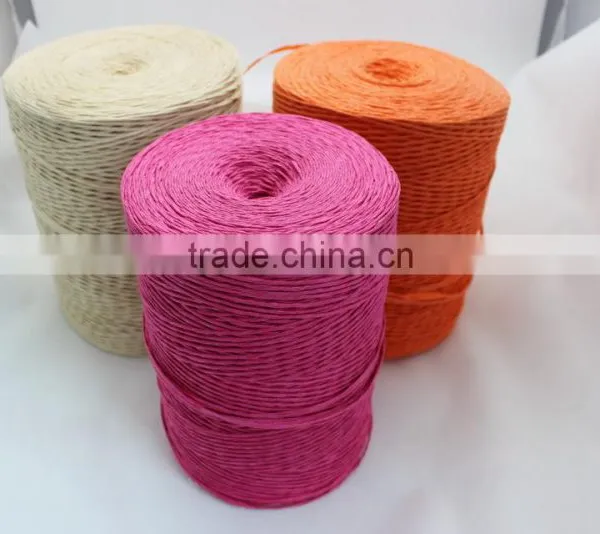 Colored or Nature Color Twisted Cheap Paper Rope ,paper Twine ,paper String photo-4