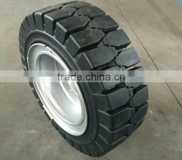 Hytger Forklift Truck Attachment Solid Forklift Tire photo-5