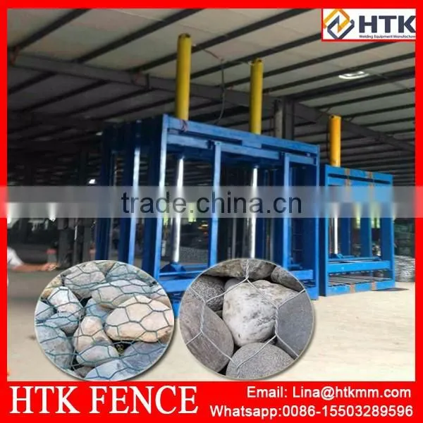 Automatic Reverse Twist Hexagonal Wire Netting Machine Max Mesh Weaving Width Heavy Duty Gabion Machine photo-5
