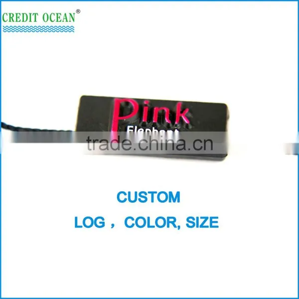 Custom Clothing Garment String Plastic Hang Tag photo-2