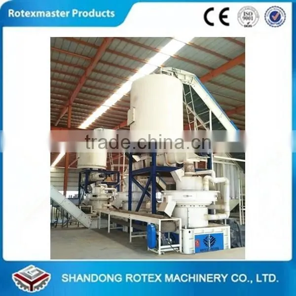 ROTEX Efficient 90kw Sawdust Rubber Wood Pellet Machine With Automatic Lubrication photo-4