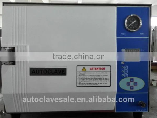 Digital Display Automatical 24L Table Top Steam Sterilizer With Dry Function 4-6mins Flash Sterilizing--Bluestone Autoclave photo-2