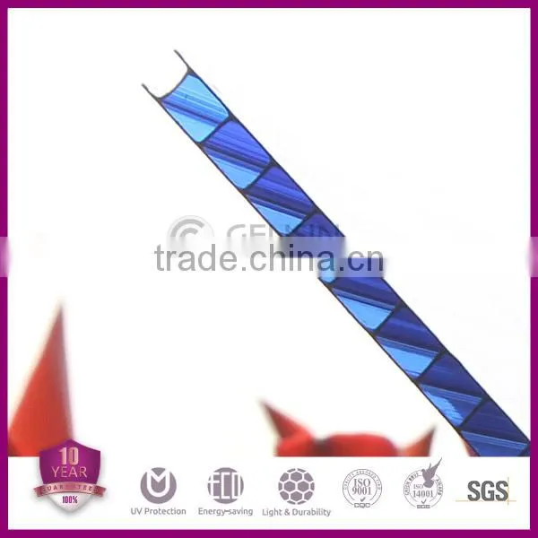 High Quality 2100*5800mm Hollow 8mm Polycarbonate Sheet photo-4