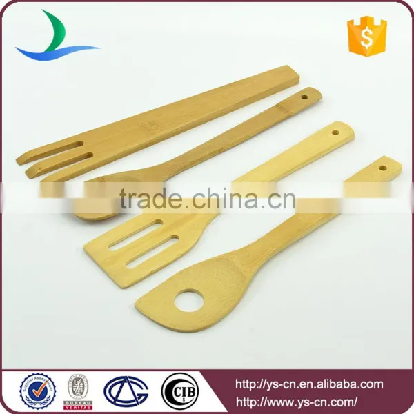 Natural Wood Color Spoon Fork Set photo-3