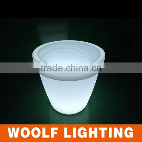Cheap Planters Led Flower Pot Tall Plastic Light Flower Pots photo-5
