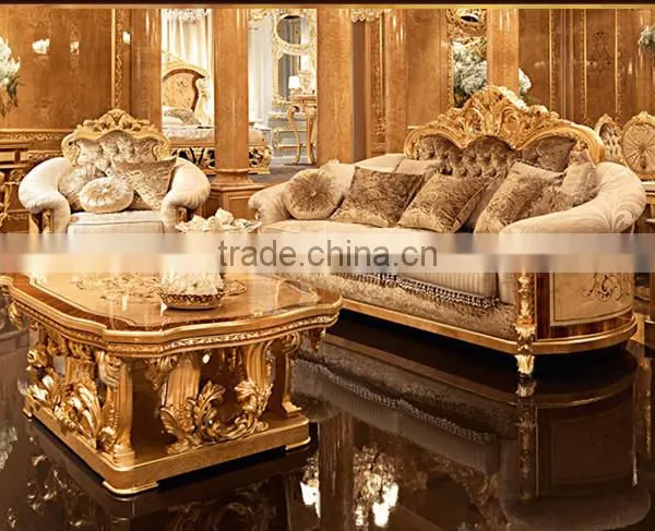 Royal Castle Glass Entertainmen Unit Inlaid Wood Veneer, Carved Wooden Living Room Furniture TV Cabinet Set photo-3