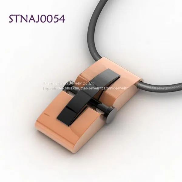 Stainless Steel Pendant Necklace , Steel Necklace Pendant photo-3