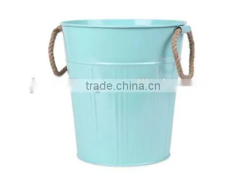 New Asbury Metal Wastebasket in Colorful , Metal Trash Can, Garbage Steel Waste Bin photo-3