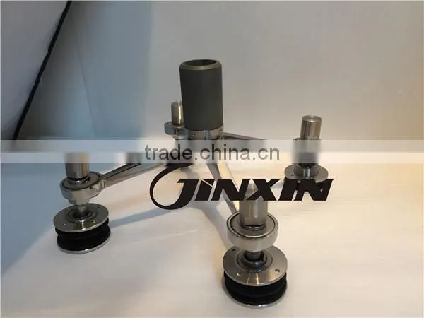 JINXIN Glass 4 Legs System Fitting Installation Glass Spider Connection photo-2