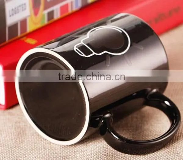 Eco-friendly 11oz Magic Coffee Mug Light Bulb Mug, Stoneware Promotional Gift Cup photo-4
