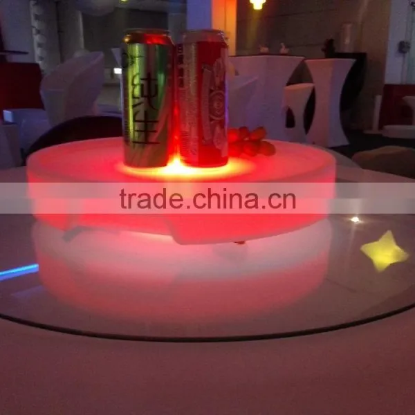 RGB 16 Colors Changing Portable Luminous Tray With Led Light photo-6