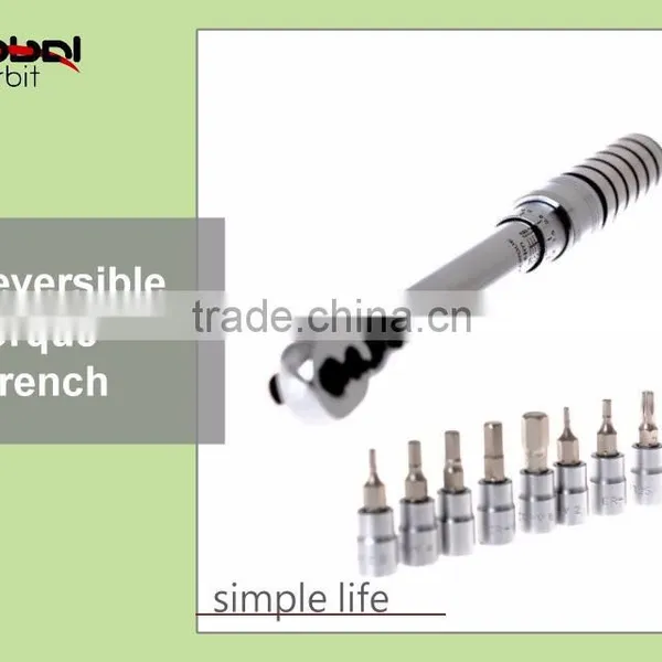 Bicycle Repair Hardware Tools Combination Box 25Nm Reversible Wrench Spanner photo-2