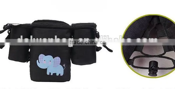 Three Pockets Troller Baby Milk Cooler Bag photo-2
