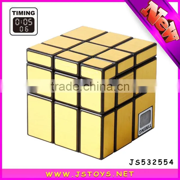 2017 New Style Funny Plastic Timing Puzzle Cube for Sale photo-4