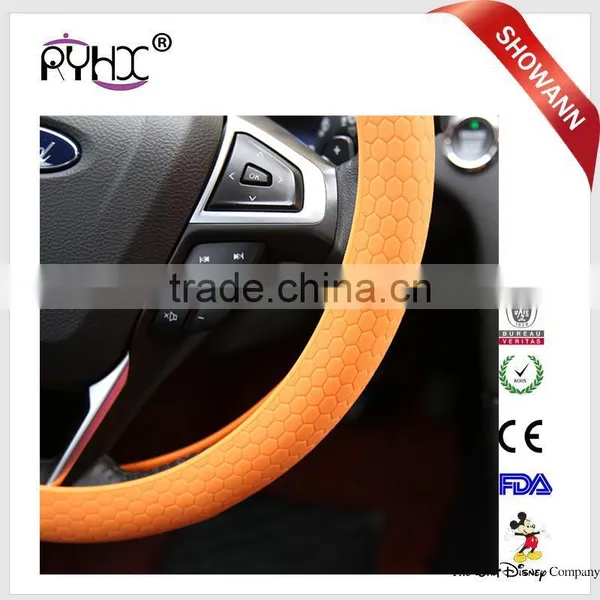 New Style Car Silicone Steering Wheel Cover With Custom Logo photo-4