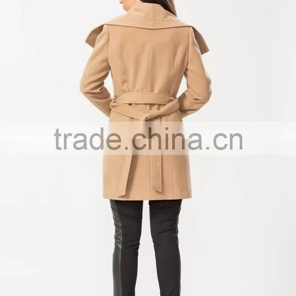 Wholesale Fashion Longline Lady Jacket in High Quality photo-4