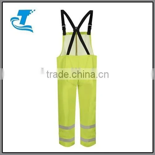 High Visibility Work Bib Pants Safety Wear photo-2