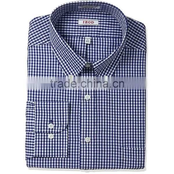 2017 Trend Office Long Sleeved Men's Flannel Plaid Shirts photo-5
