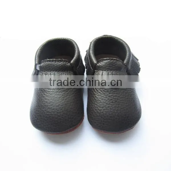 Hard Sole Genuine Leather Wholesale Baby Shoes Baby Moccasins photo-2