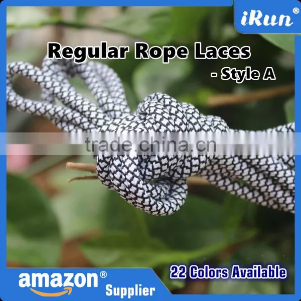 Round Rope Shoe Laces 22 Colours All Various Sizes Oval Cord Trainer Yeezy Boot Shoelaces - Shoestrings for Basketball Shoes photo-5