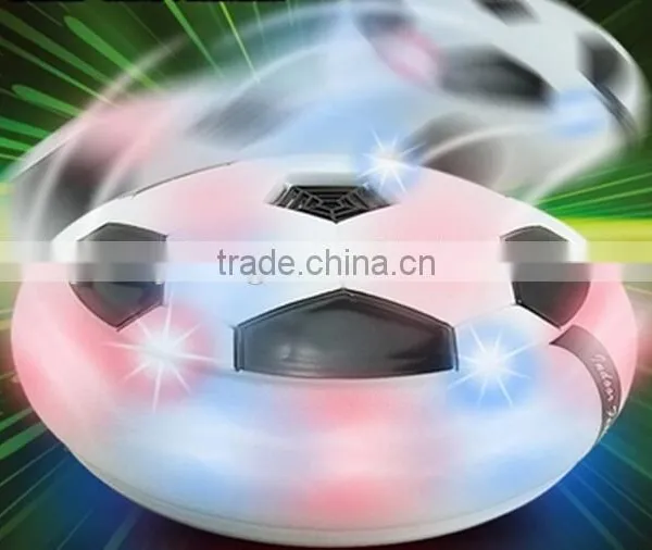 Funny Indoor Safe Light-up Air Power LED Soccer Ball Electric Hover Soccer Ball photo-2